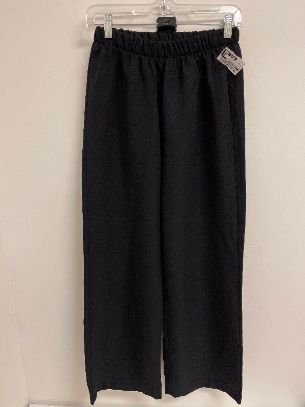 Elegant palazzo pants for formal party outfits -Pants Lounge By Clothes Mentor In Black, Size: 12