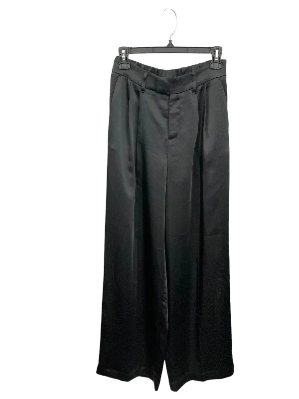 Elegant palazzo pants for formal party outfits -Pants Wide Leg By A New Day In Black, Size: Xs