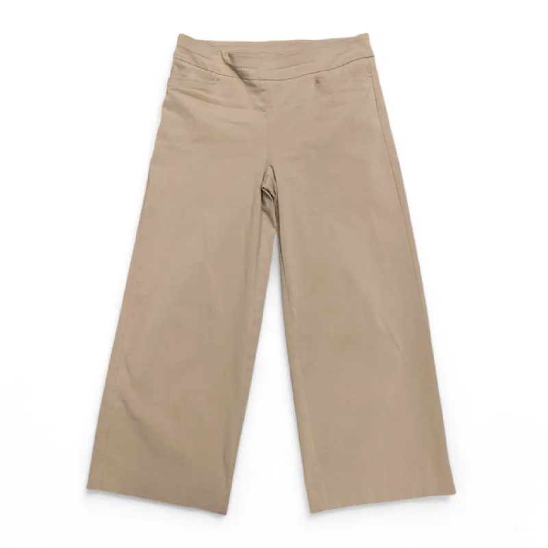 Stretchy leggings pants for casual active days -Pants Wide Leg By Chicos In Tan, Size: 6