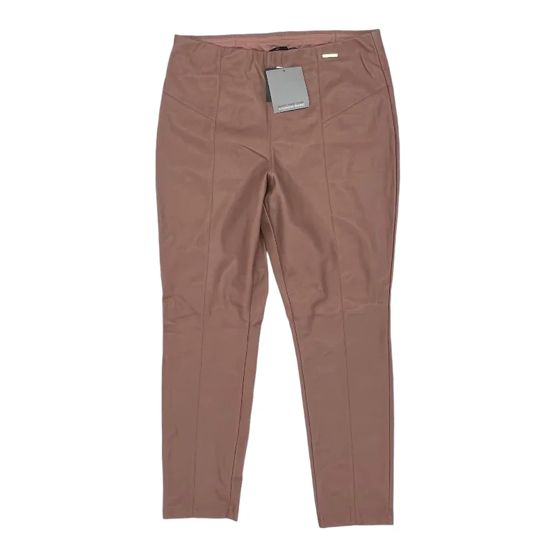 Flowy linen pants for relaxed tropical vacations -Pants Other By Marc New York In Mauve, Size:Xl