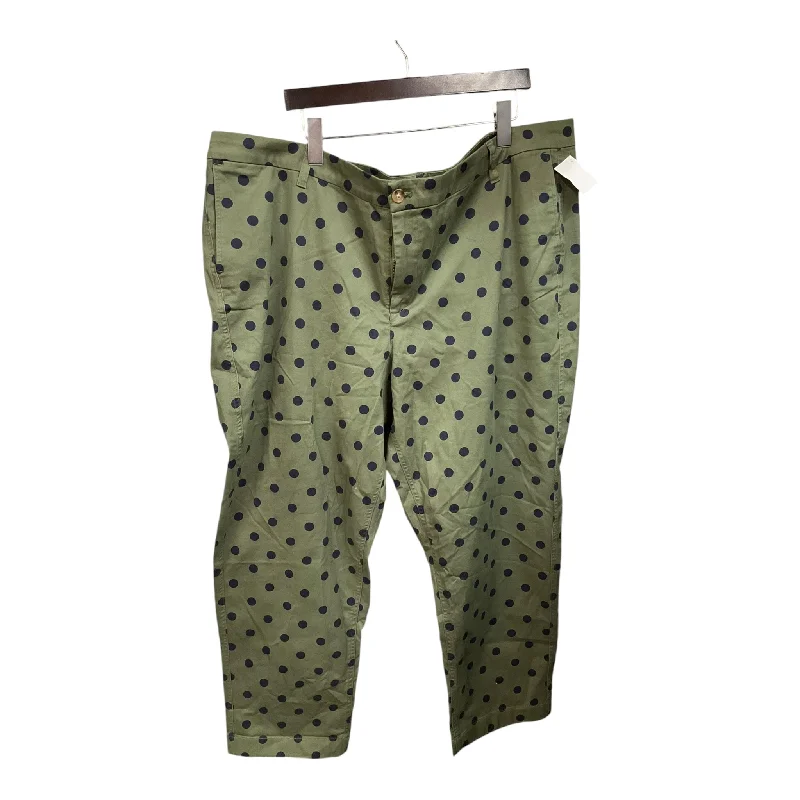 Luxury silk pants for glamorous evening wear -Pants Chinos & Khakis By J. Crew In Polkadot Pattern, Size: 22