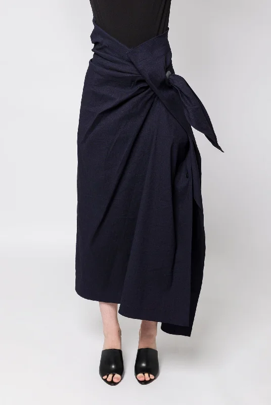 Sustainable Jeans for Eco -Issey Miyake Enclothe Skirt