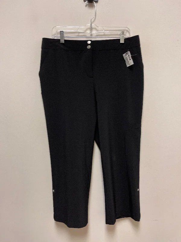 Bold patterned pants for standout fashion statements -Pants Other By Chicos In Black, Size: 10