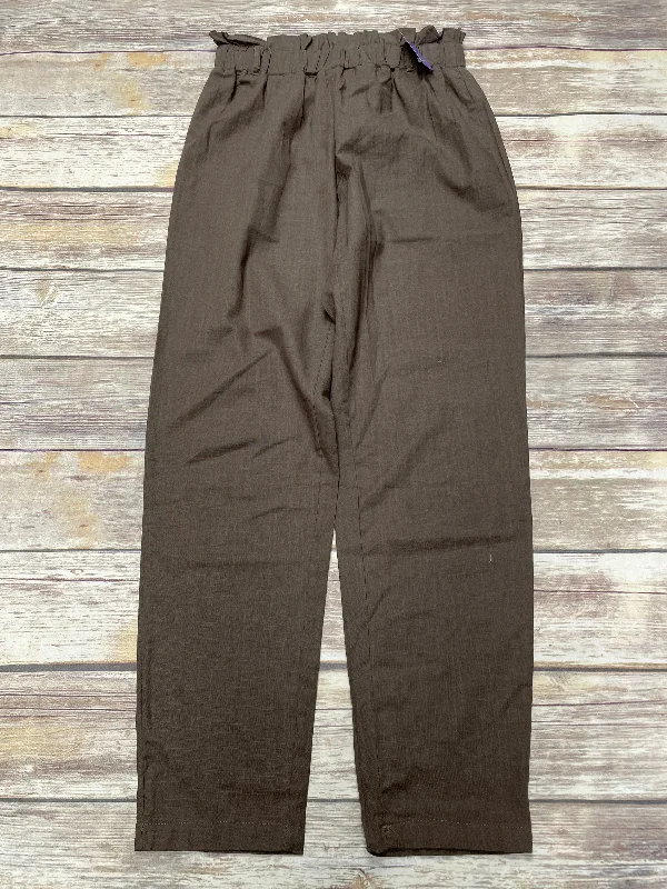 Pleated trousers pants for sophisticated gentleman charm -Pants Other By Shein In Green, Size: Xs