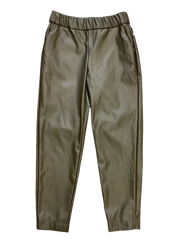 Stretch corduroy pants for cozy fall fashion -Pants Joggers By A New Day In Green, Size: Xs