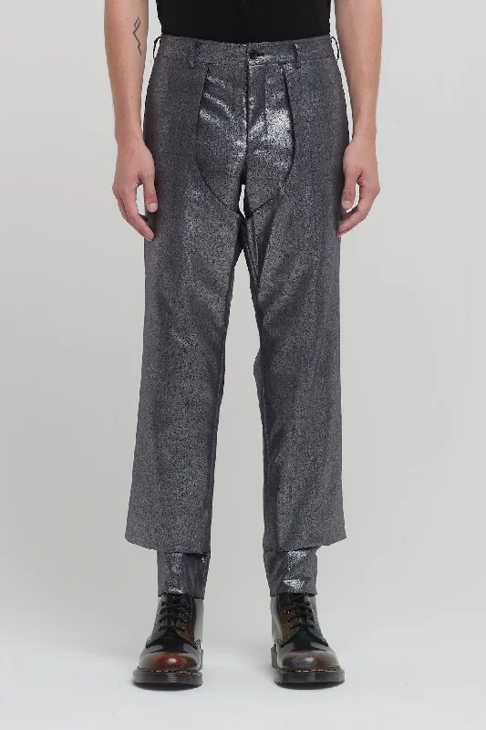 Capri Jeans for Beach Style -Comme Des Garçons Homme Plus Layered Trouser