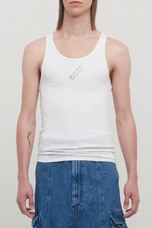 Fashion Jeans for Trendsetter -Lu'u Dan Unisex Logo Tank Top