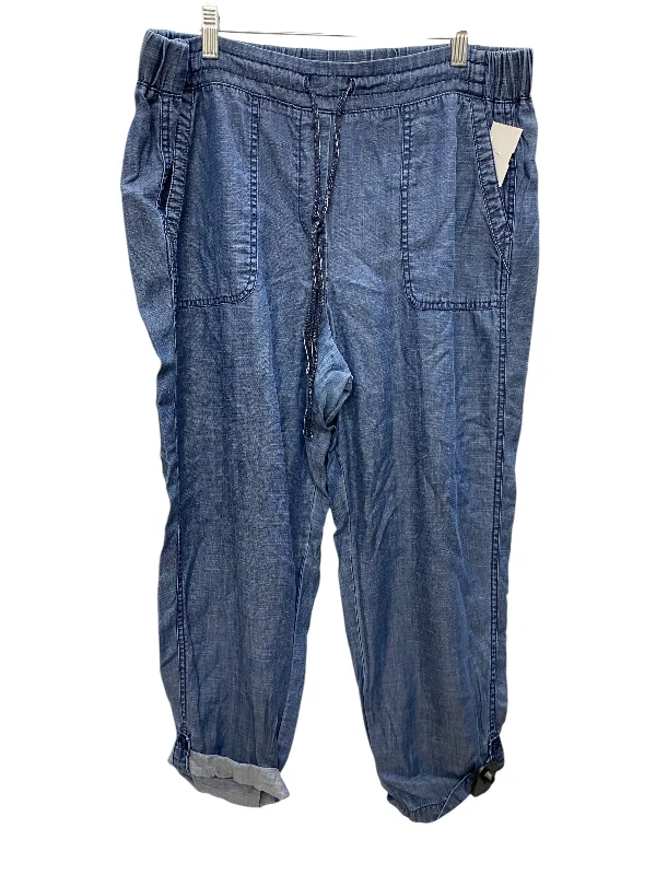 Moisture-wicking pants for intense gym workouts -Pants Other By Talbots In Blue Denim, Size: 12