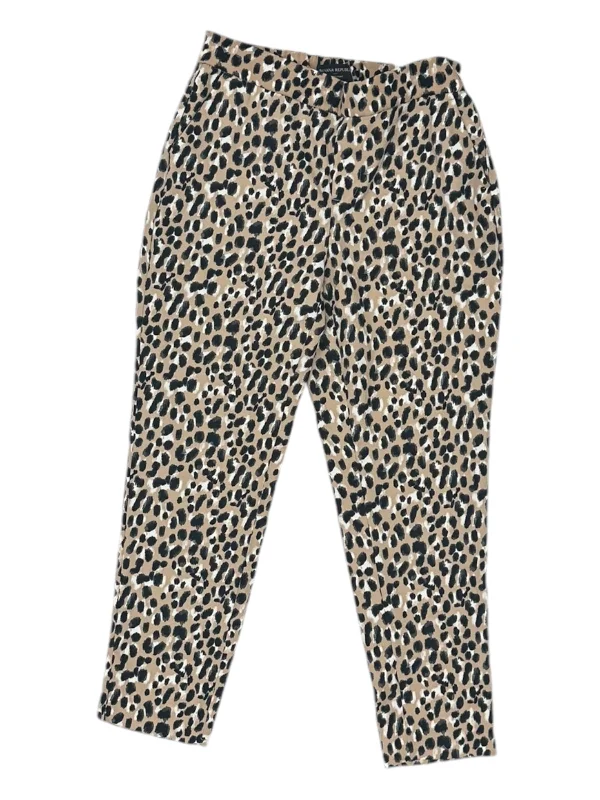 Waterproof rain pants for stormy weather protection -Pants Dress By Banana Republic In Animal Print, Size:2P