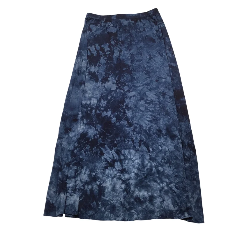 High-waisted pencil skirts for professional office wear -Skirt Maxi By Tryst In Blue, Size: S