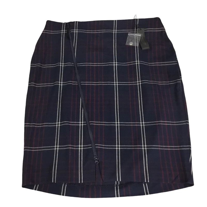 Durable cotton skirts for tough daily use -Skirt Mini & Short By Lane Bryant In Blue & Red, Size: 20