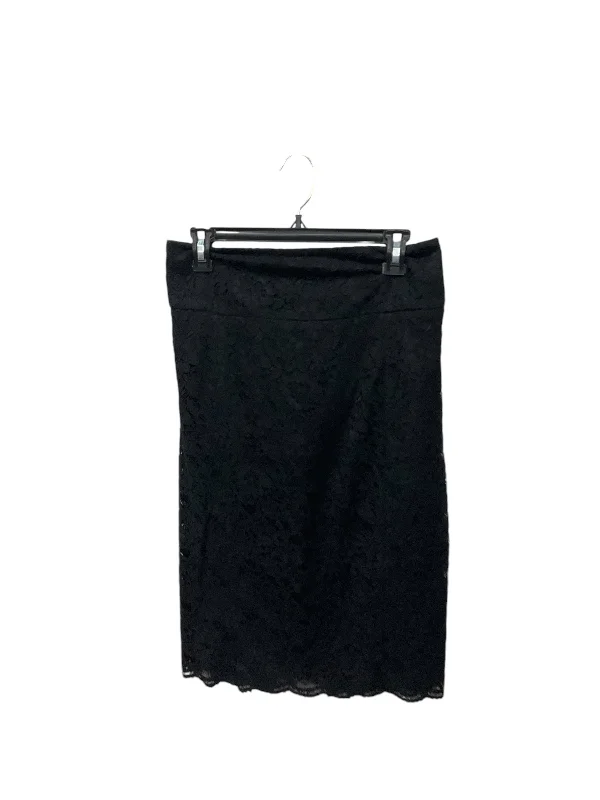 Classic skirts with simple clean lines -Skirt Midi By Express In Black, Size: 8