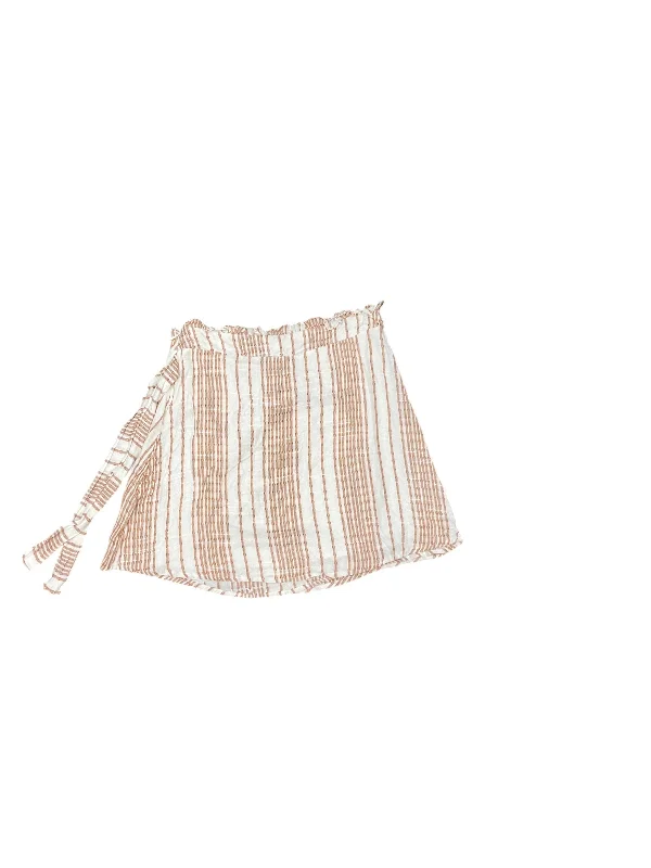 Pleated skirts with delicate pastel tones -Skirt Mini & Short By Harper In Striped Pattern, Size: M