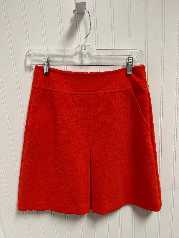 A-line skirts for classic wardrobe essentials -Skirt Mini & Short By Trina Turk In Red, Size: 0