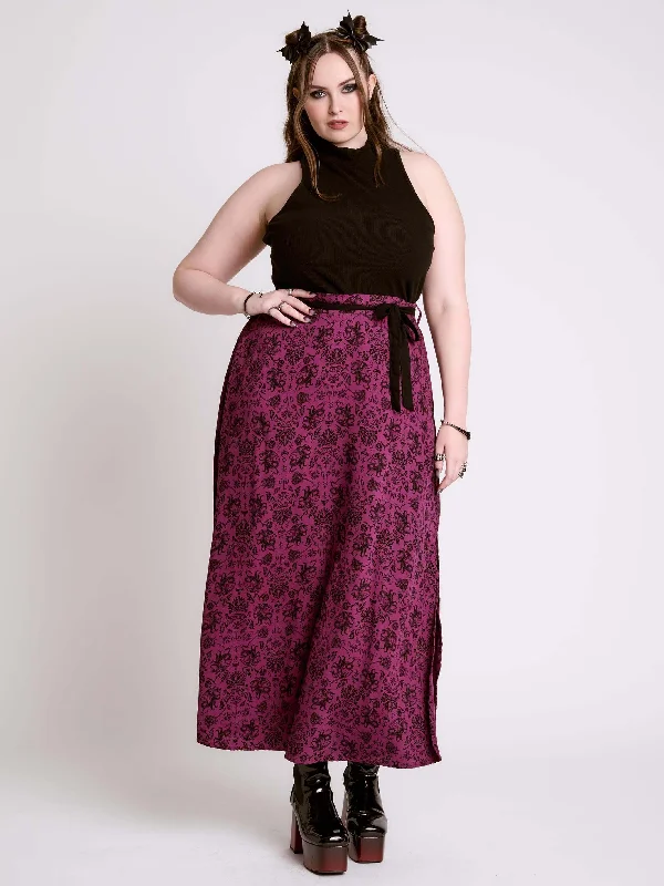 Classic black skirts for versatile outfit pairing -Griffin Midi Skirt