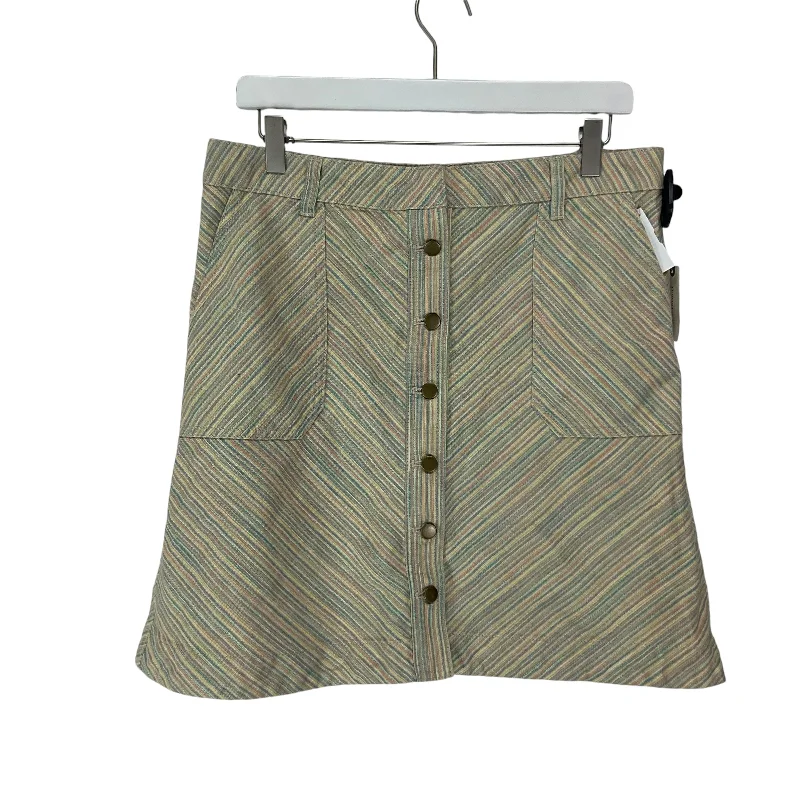 Trendy skirts with modern cutout designs -Skirt Mini & Short By Pilcro In Cream, Size: L