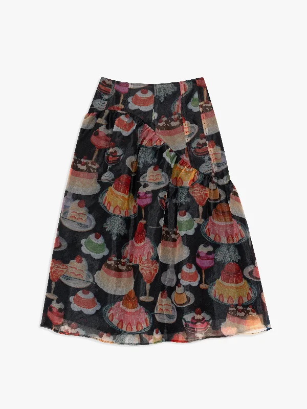 Midi pencil skirts for polished business attire -Maeve Midi Skirt - Dessert Table