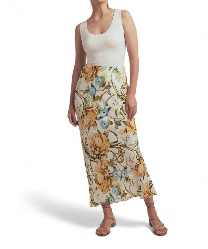 Polyester Long Skirts for Durable -Favorite Skirt In Botanical Tangle