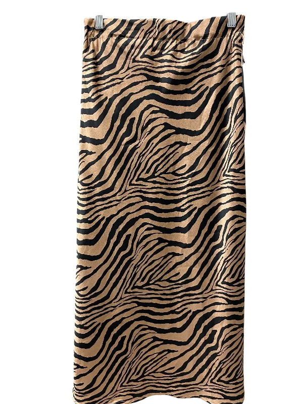 Cute pleated skirts for youthful school outfits -Skirt Maxi By Wishlist In Black & Brown, Size: 8