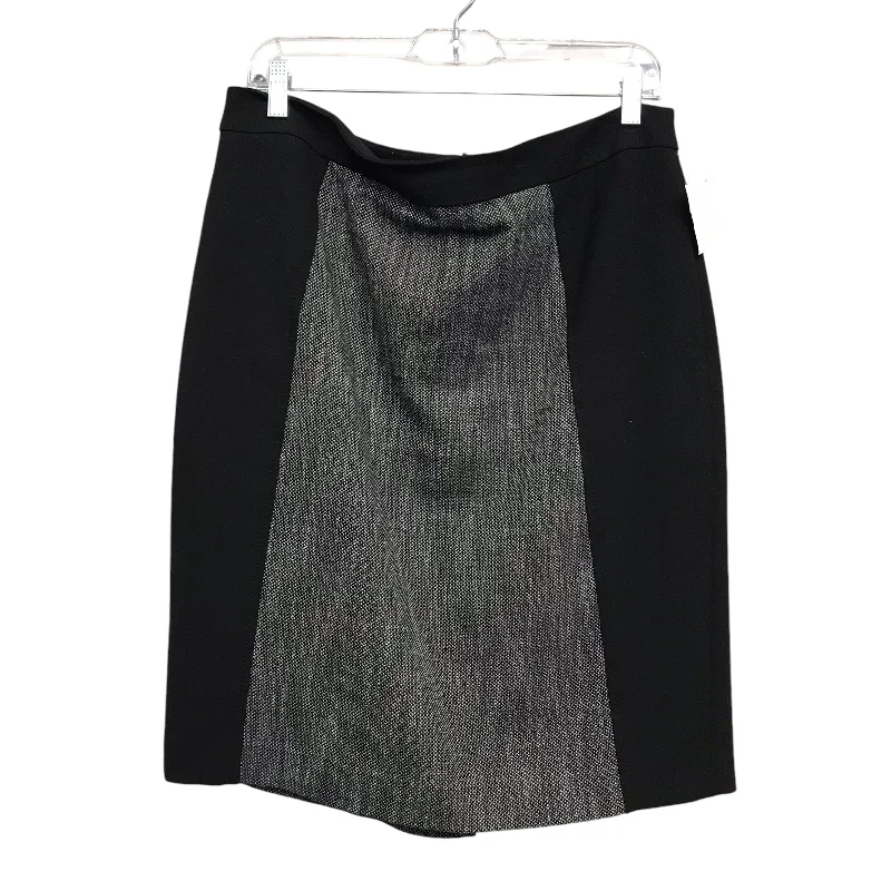 Designer pencil skirts for sharp professional looks -Skirt Midi By Halogen In Black, Size:12