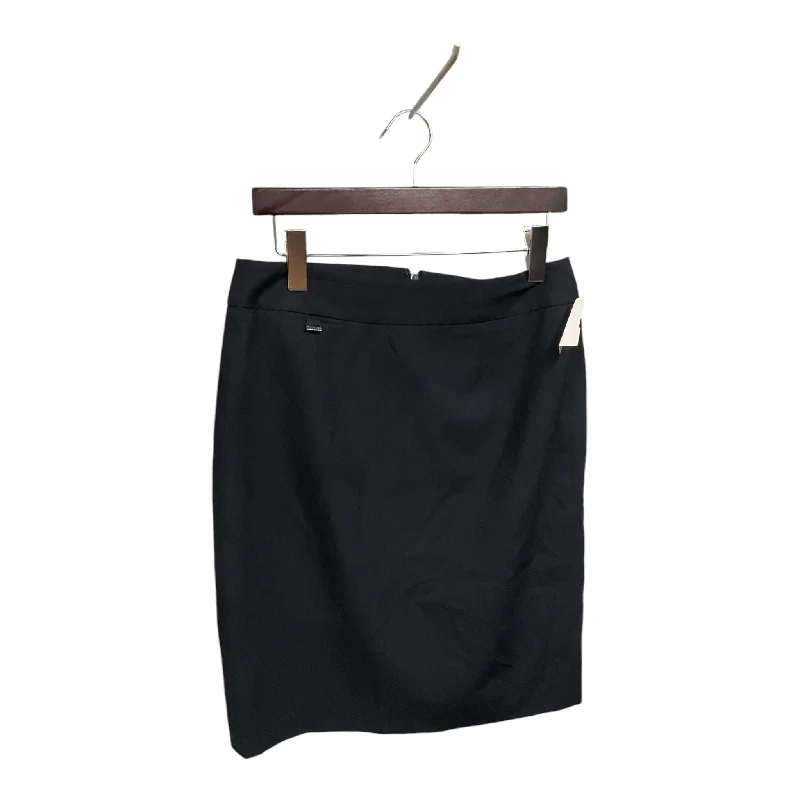 Affordable skirts with trendy slit details -Skirt Midi By Calvin Klein In Black, Size: 6