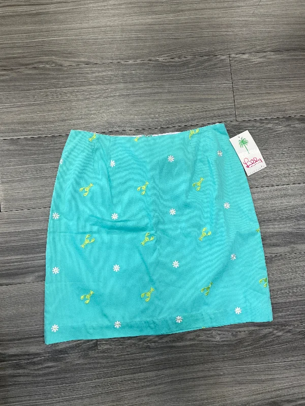 Durable skirts with reinforced seam strength -Skirt Mini & Short By Lilly Pulitzer In Teal, Size: 10