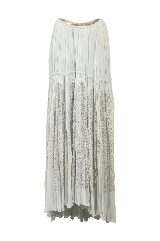 Blue Long Skirts for Classic -[WW46130] Chloé | Maxi Skirt