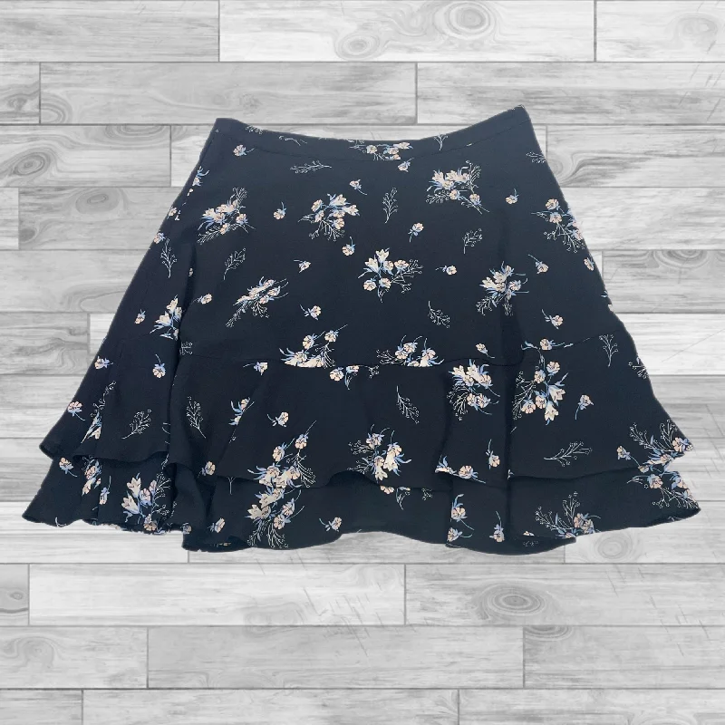 Luxury maxi skirts for dramatic flair -Skirt Mini & Short By Loft In Navy, Size: 6