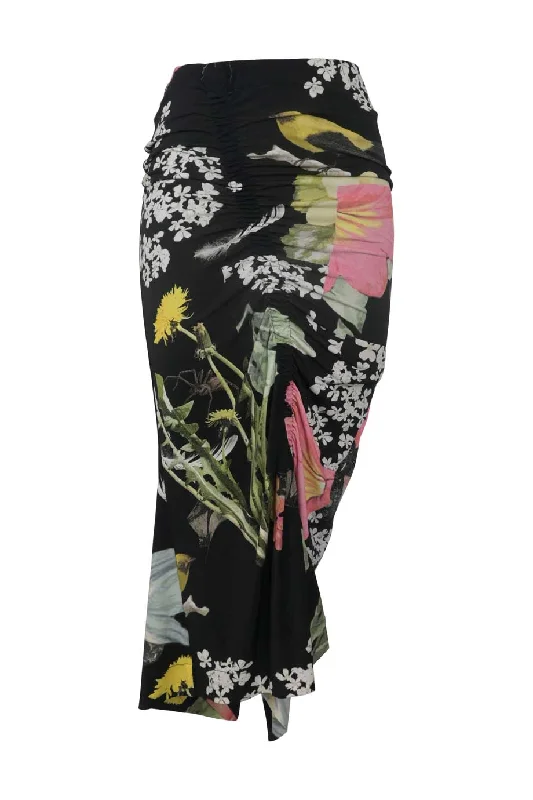 Low-waisted Long Skirts for Relaxed -[WW40996] Preen By Thornton Bregazzi | Midi Skirt