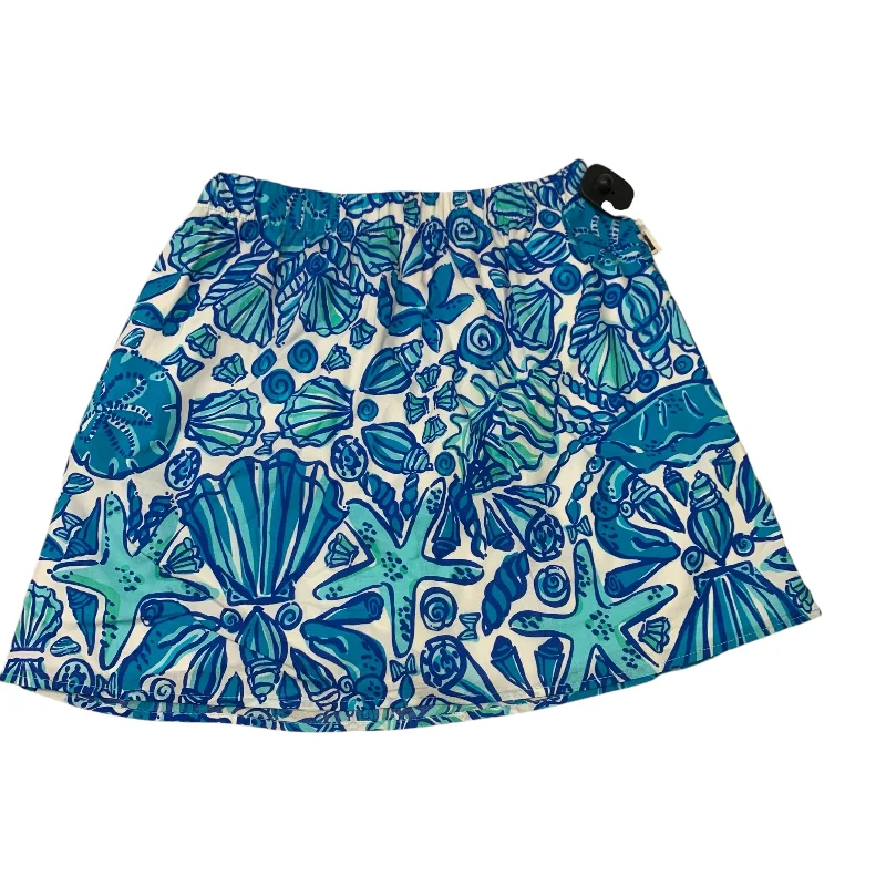 A-line skirts for flattering timeless silhouettes -Skirt Designer By Lilly Pulitzer In Blue, Size: S