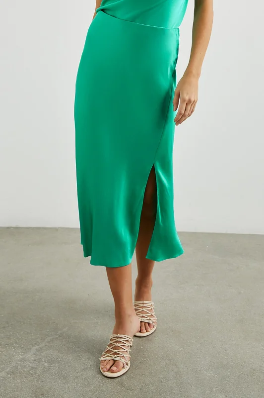 Flowy skirts for relaxed vacation wear -MAYA SKIRT - JADE