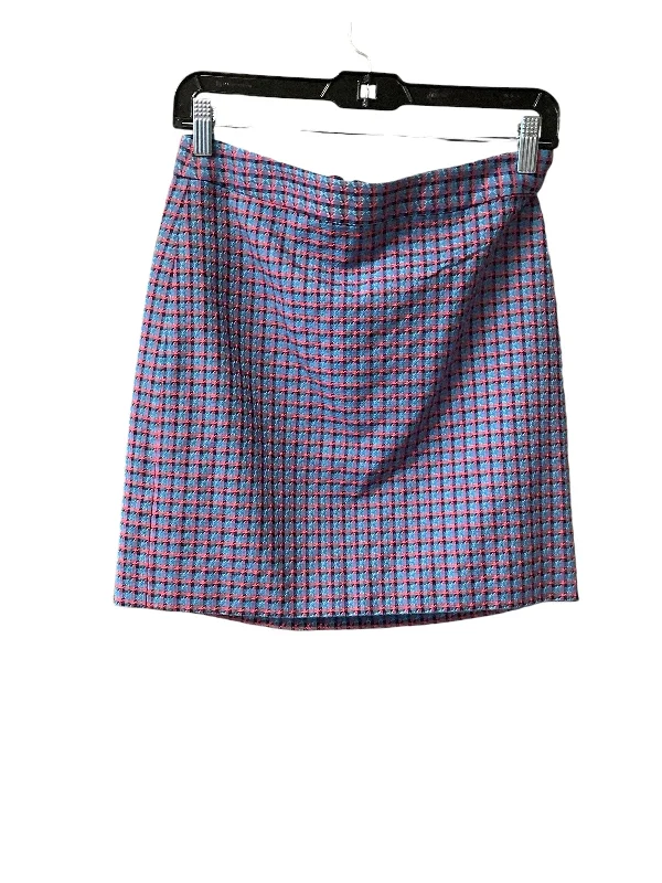 Vintage skirts with 70s-inspired designs -Skirt Midi By Marc By Marc Jacobs In Blue & Pink, Size: 4