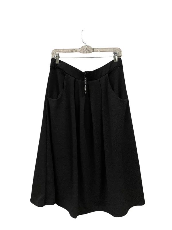 Vintage skirts with 70s-inspired designs -Skirt Midi By Clothes Mentor In Black, Size: Xl