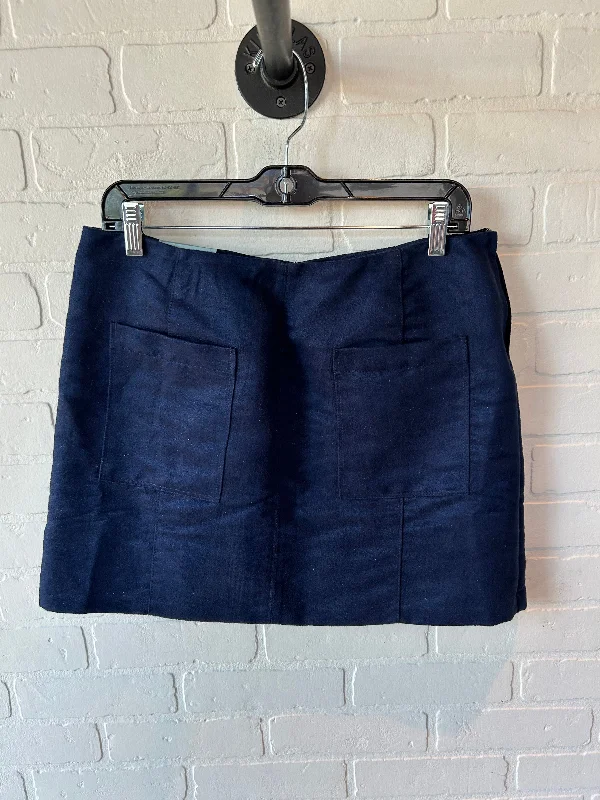 Trendy midi skirts for modern fashionistas -Skirt Mini & Short By Old Navy In Blue, Size: 6