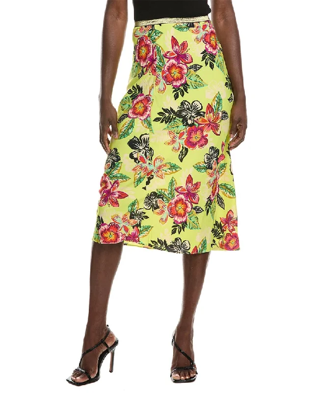 Floral Long Skirts for Romantic -Le Superbe A-Lister Slip Skirt