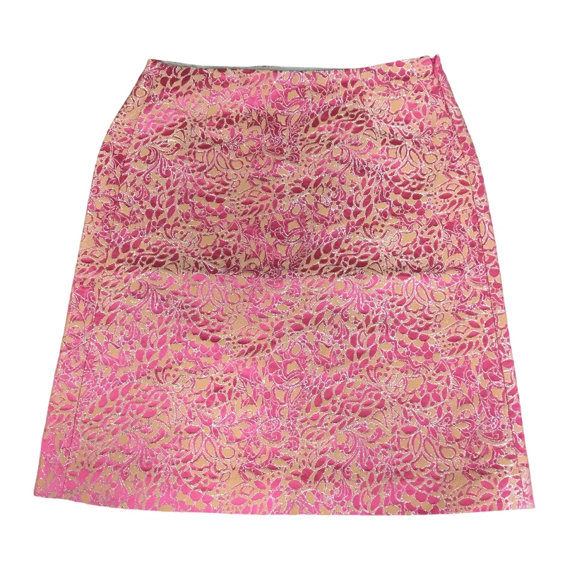 Lightweight linen skirts for breathable wear -Skirt Mini & Short By J. Crew In Pink, Size: 0