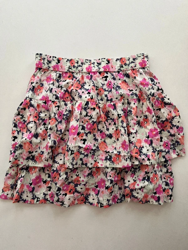 Ruffled skirts with lace trim softness -Skirt Mini & Short By Universal Thread In Multi-colored, Size: Xs