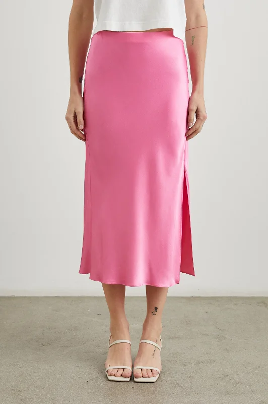 Vintage skirts with 70s-inspired designs -MAYA SKIRT - MALIBU PINK