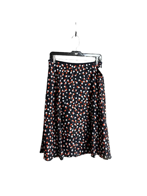 Stretchy mini skirts for flexible movement -Skirt Midi By Etcetra In Polkadot Pattern, Size: 2