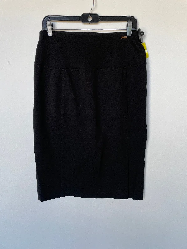 Classic black skirts for versatile outfit pairing -Skirt Midi By Ivanka Trump In Black, Size: M