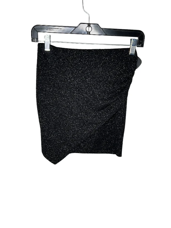 Designer skirts with premium fabric finish -Skirt Mini & Short By Windsor In Black, Size: S