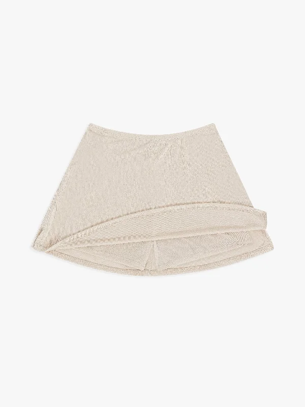 Luxury skirts with shimmering sequin details -Darcy Skort - Vanilla Slinky